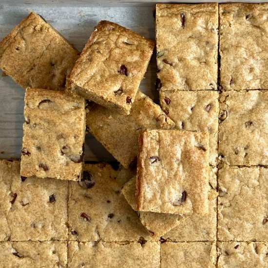 Coffee Blondies