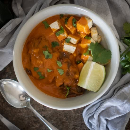 Cozy Eggplant Tofu Curry