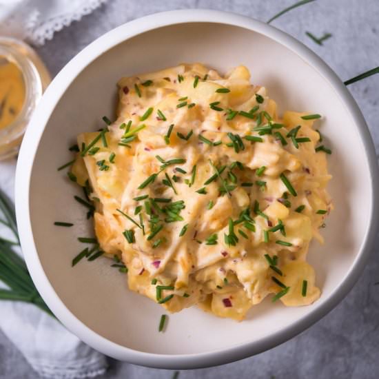 Kimchi Potato Salad