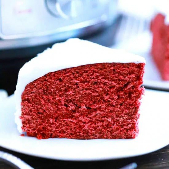 Instant Pot Red Velvet Cake