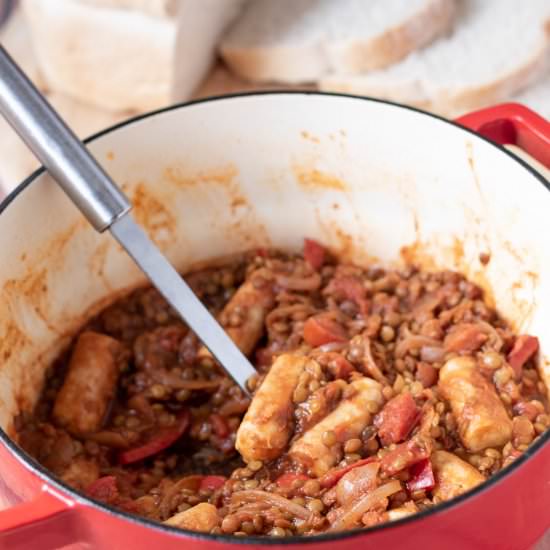 Sausage And Lentil Stew
