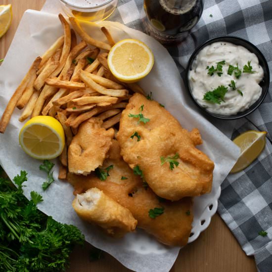 Easy Beer Battered Cod Recipe