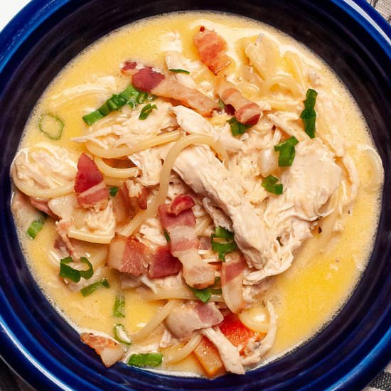 Crack Chicken Noodle Soup
