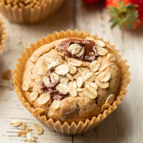 Vegan Oat Flour Muffins