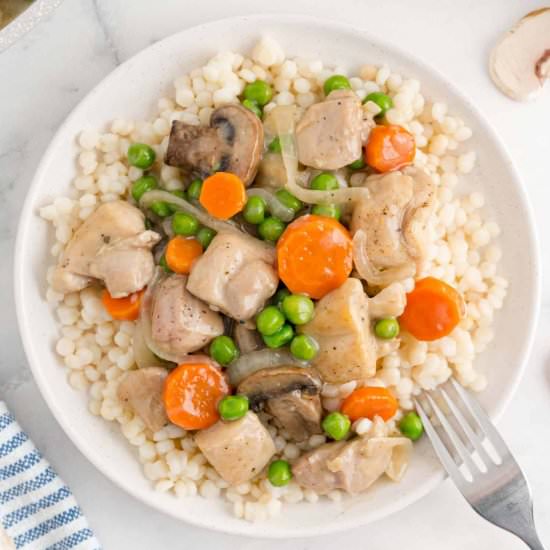 Tarragon Chicken with Vegetables