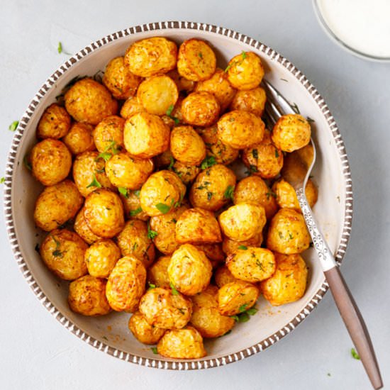 CRISPY AIR FRYER SMALL POTATOES