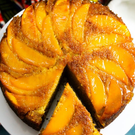 Mango Upside Down Cake
