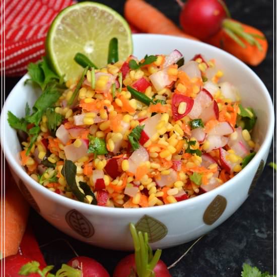Radish – Lentil Salad