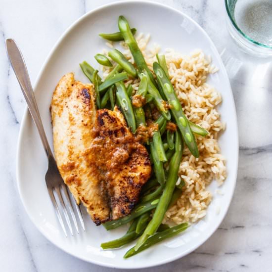 5 Ingredient Tilapia with Miso