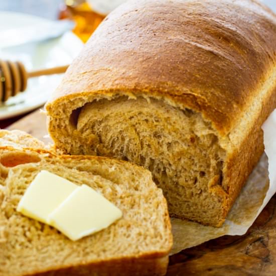 Whole Wheat Buttermilk Bread