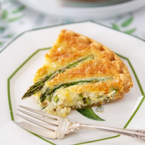 Asparagus Quiche