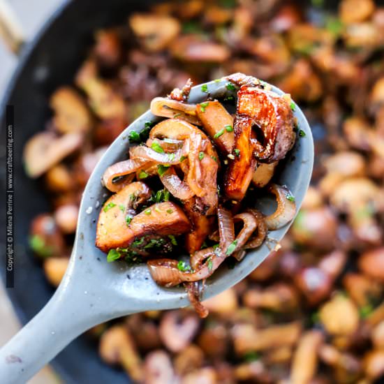 Sauteed Mushrooms and Onions