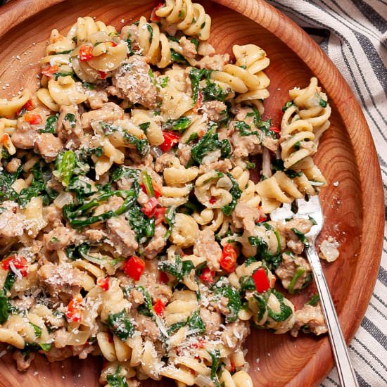 Creamy Sausage Pasta