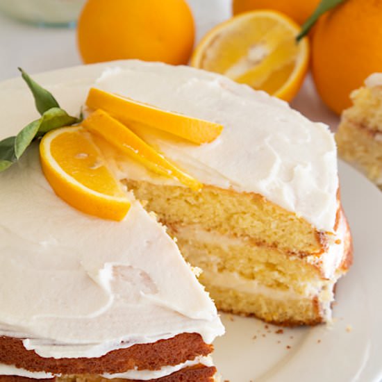 Fresh Orange Cake