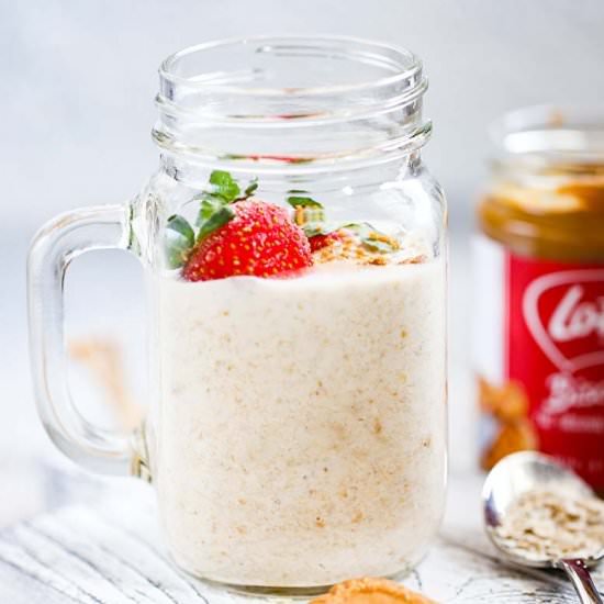 Biscoff Overnight Oats