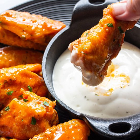 Air Fryer Buffalo Chicken Wings