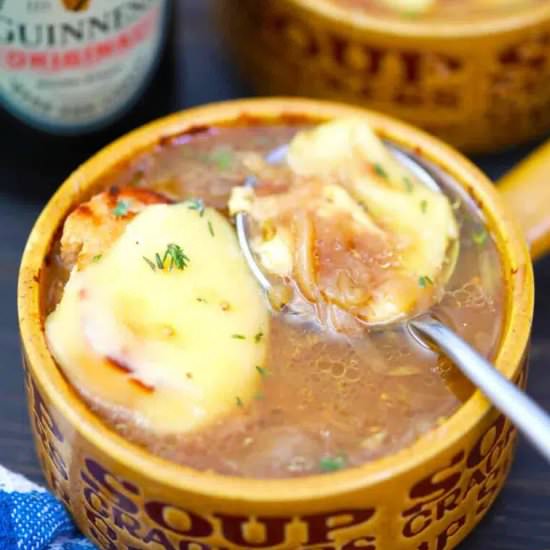 Guinness French Onion Soup
