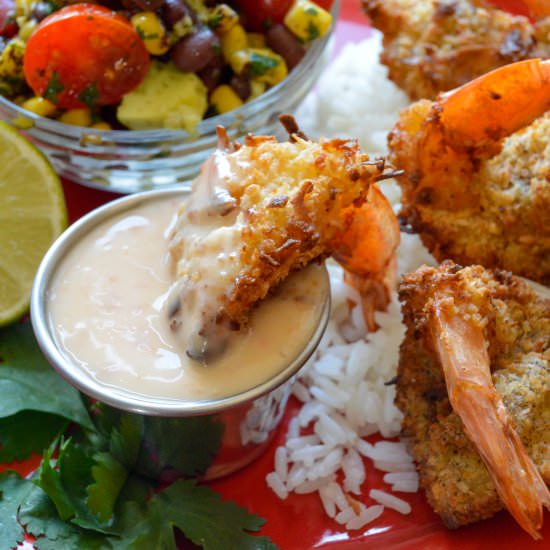 Air Fryer Coconut Shrimp