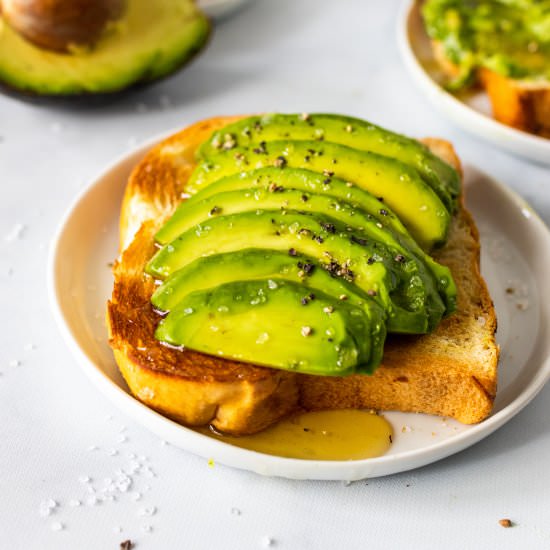 Avocado Toast with Honey