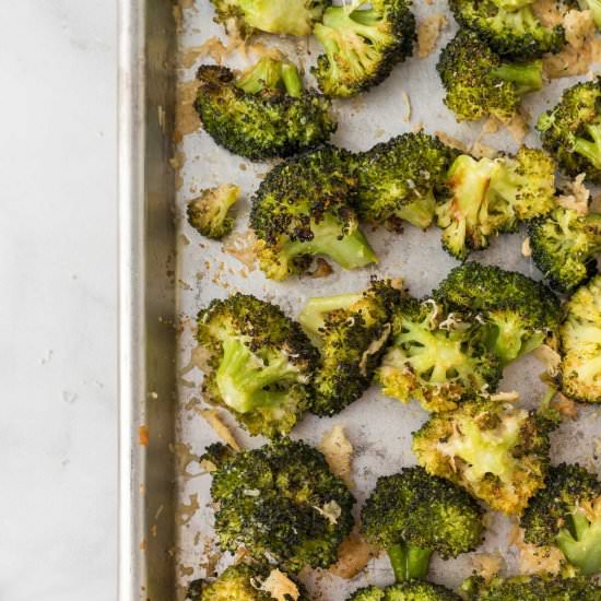 Roasted Broccoli with Parmesan
