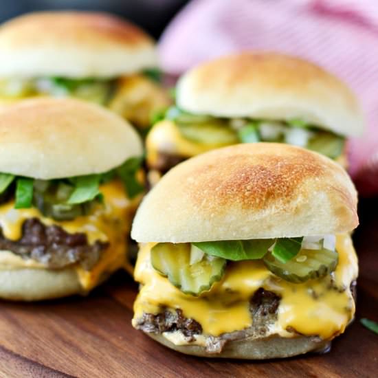 Cheeseburger Sliders