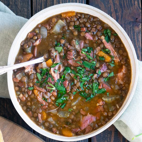 Ham & Lentil Soup