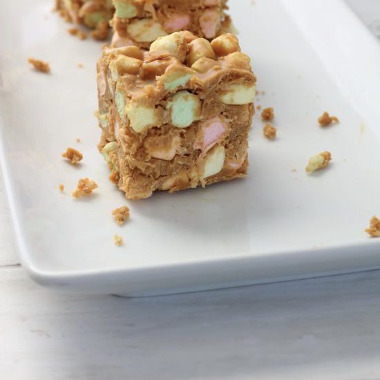 No Bake Butterscotch Marshmallow Ba