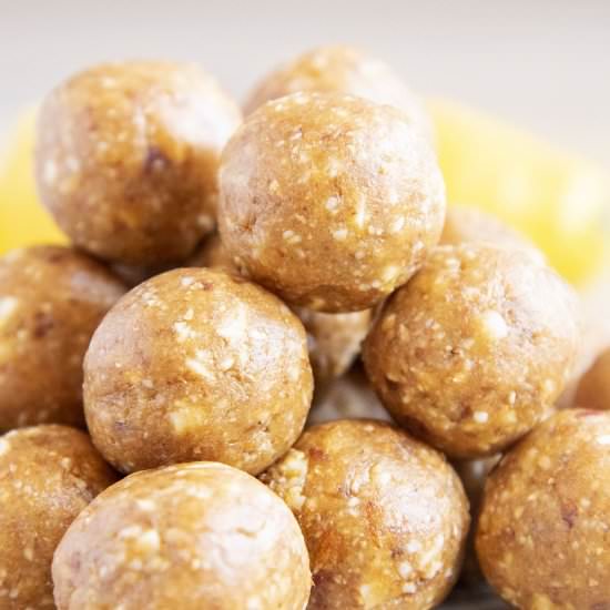 Lemon Energy Balls