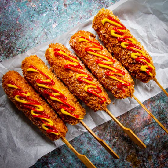 The Ultra Crunchy Korean Corn Dog