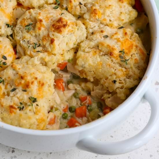 Chicken and Biscuit Casserole