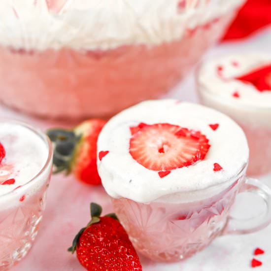 Cupid’s Boozy Valentine’s Day Punch