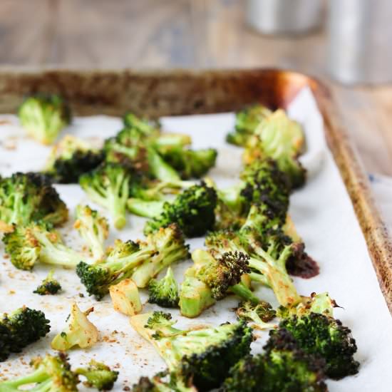 Chipotle Butter Roasted Broccoli