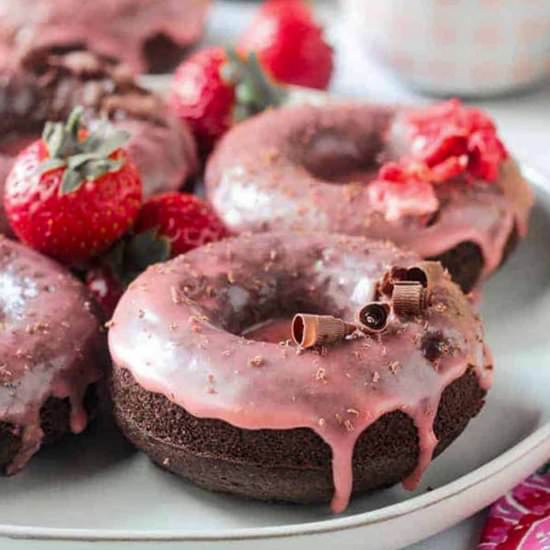 Vegan Chocolate Donuts