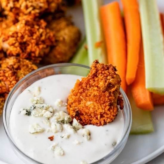 Air Fryer Buffalo Chicken Nuggets