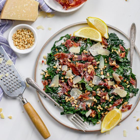 Kale Parmesan Salad