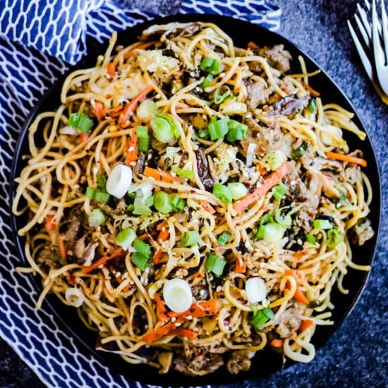 Beef Yakisoba