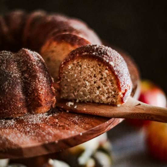 Apple Cider Donut Cake