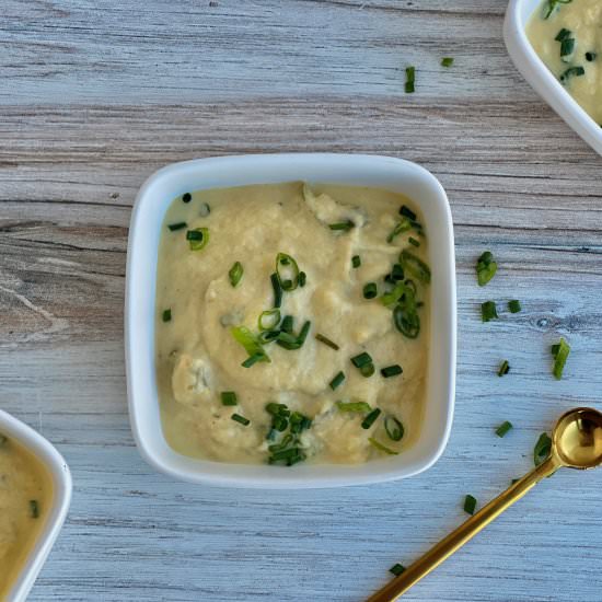 Cauliflower Leek Soup