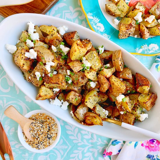 Everything Bagel Roasted Potatoes