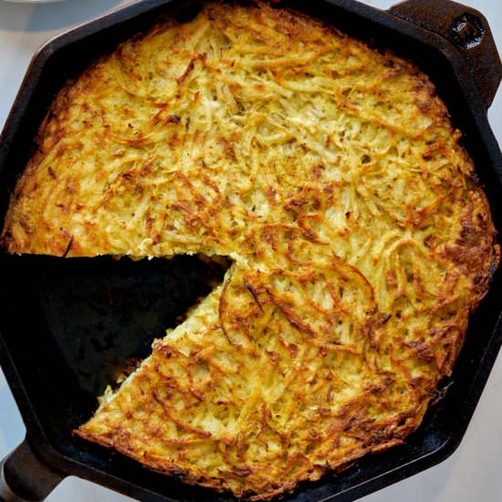 Cast-Iron Potato Kugel