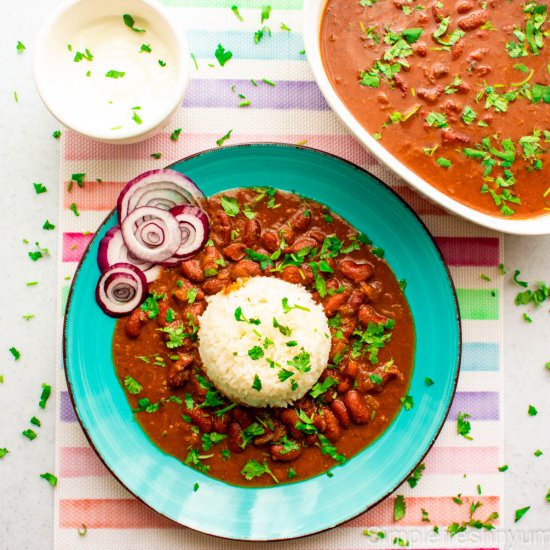 Instant pot Rajma ( Kidney Beans)