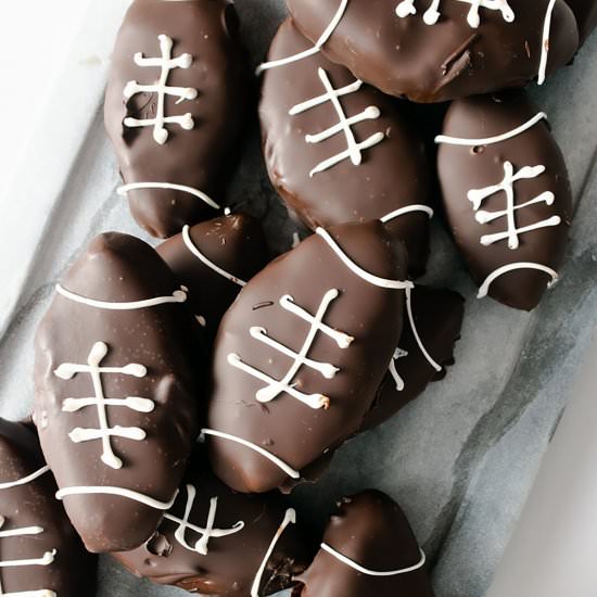 Peanut Butter Shaped Footballs