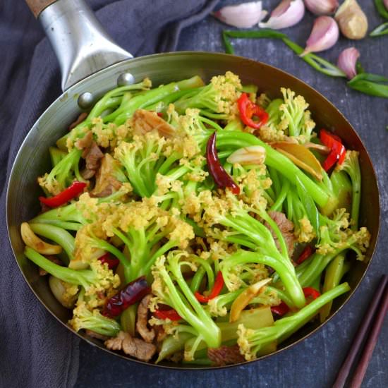 Dry pot cauliflower