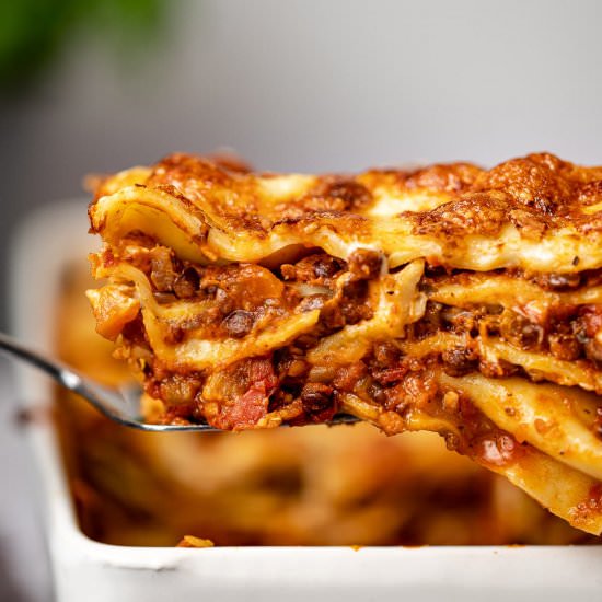 Mushroom Lasagne