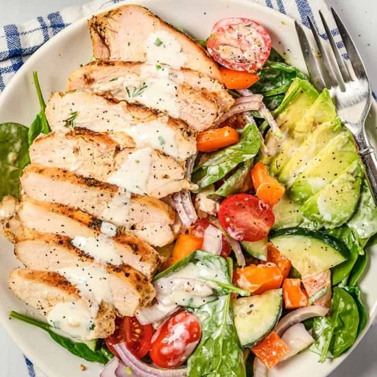 Grilled Chicken Salad Recipe