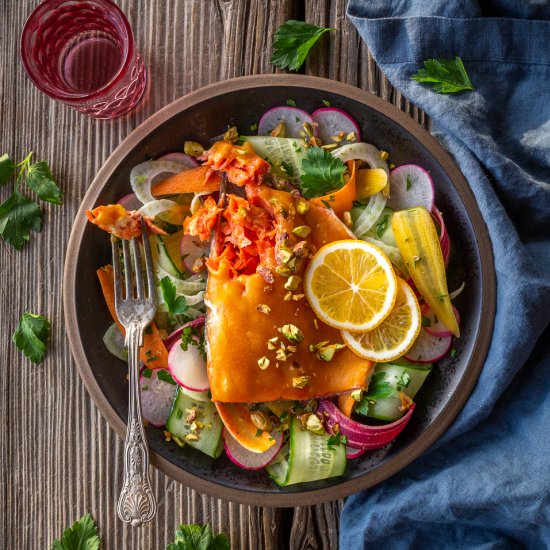 Apricot Glazed Salmon