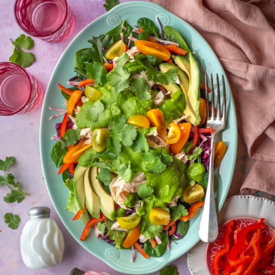 Chicken Salad with Ginger Dressing
