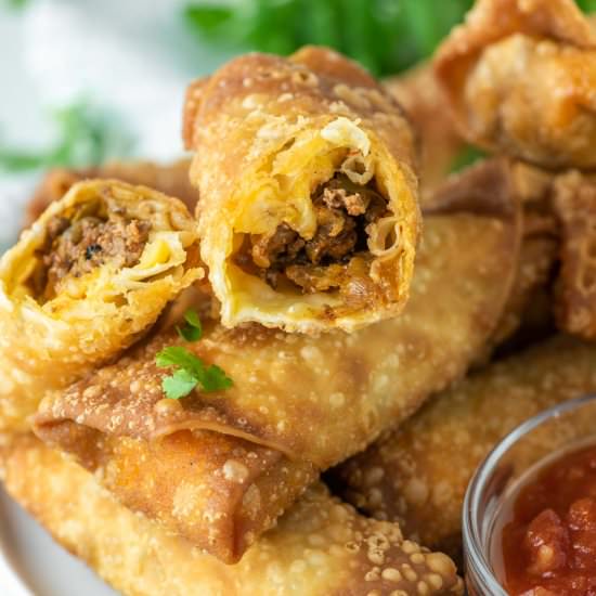 Taco Egg Rolls