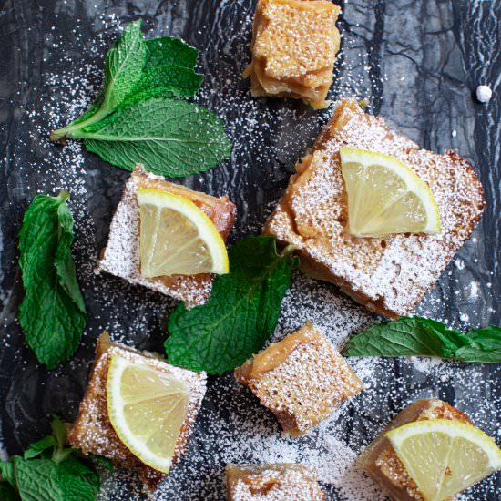 Lemon Bars with Jaggery