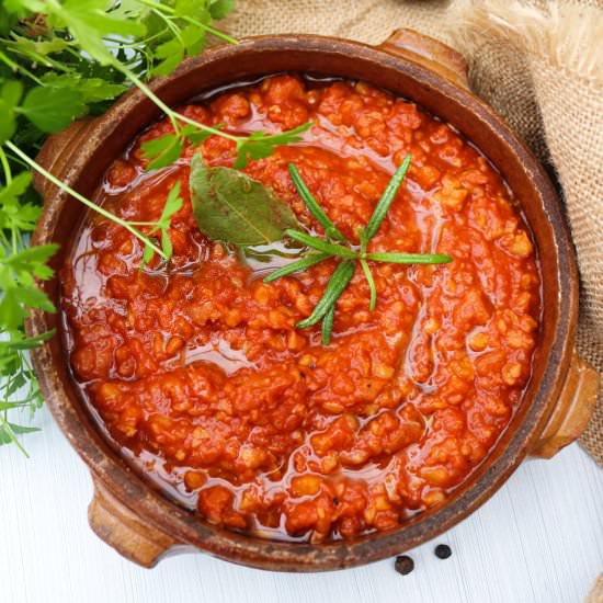 Chickpea Ragù